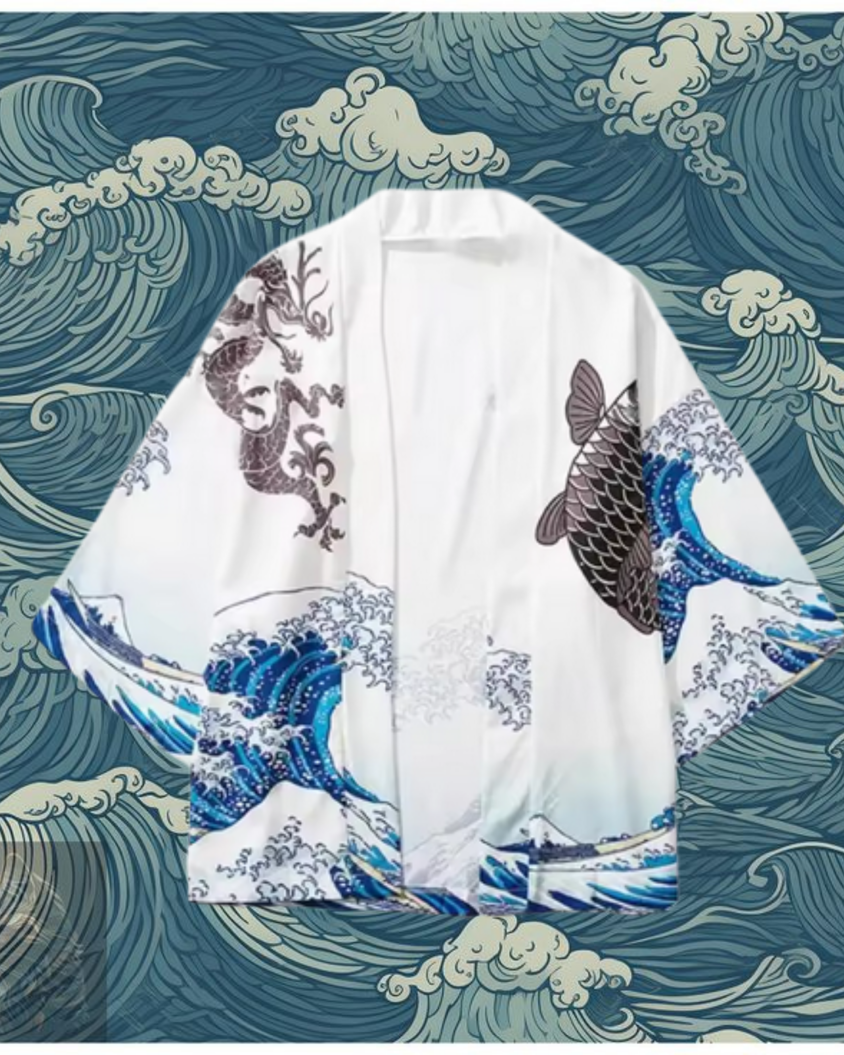 Dalgaların Hikayesi | Geleneksel Kimono