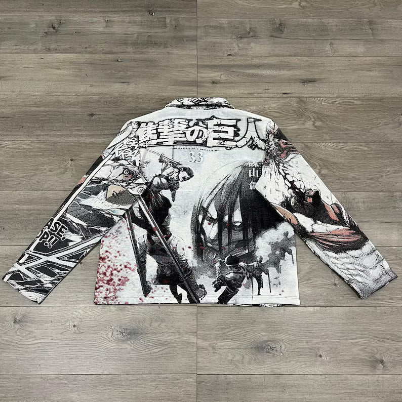 Attack on Titan Vintage Ceket - アキラ