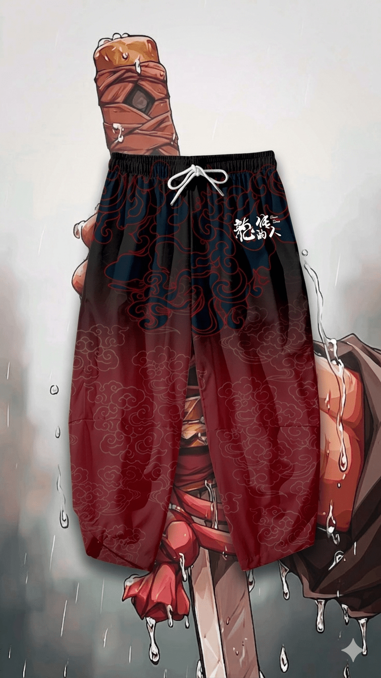 Dağ Lordunun Gazabı - Geleneksel Kimono Pantolon - アキラ