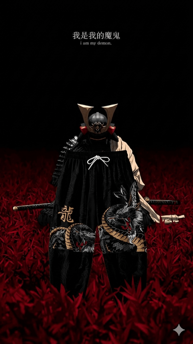 Evlerin Davetsiz Efendisi - Geleneksel Kimono Pantolon - アキラ