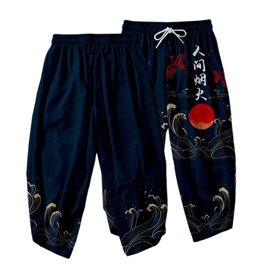Geleneksel Kimono Pantolon - アキラ