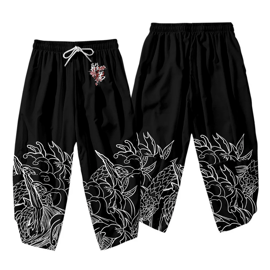 Geleneksel Kimono Pantolon - アキラ