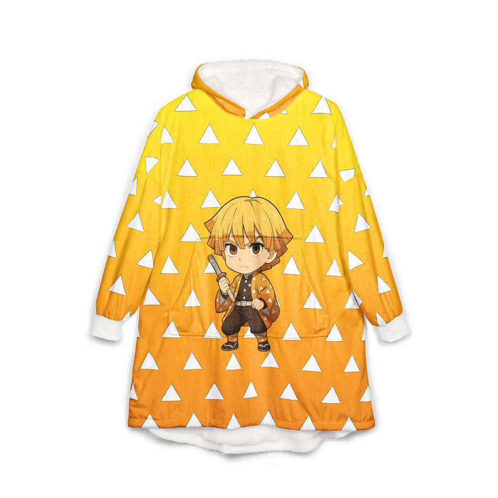 Zenitsu Anime Battaniye Hırka