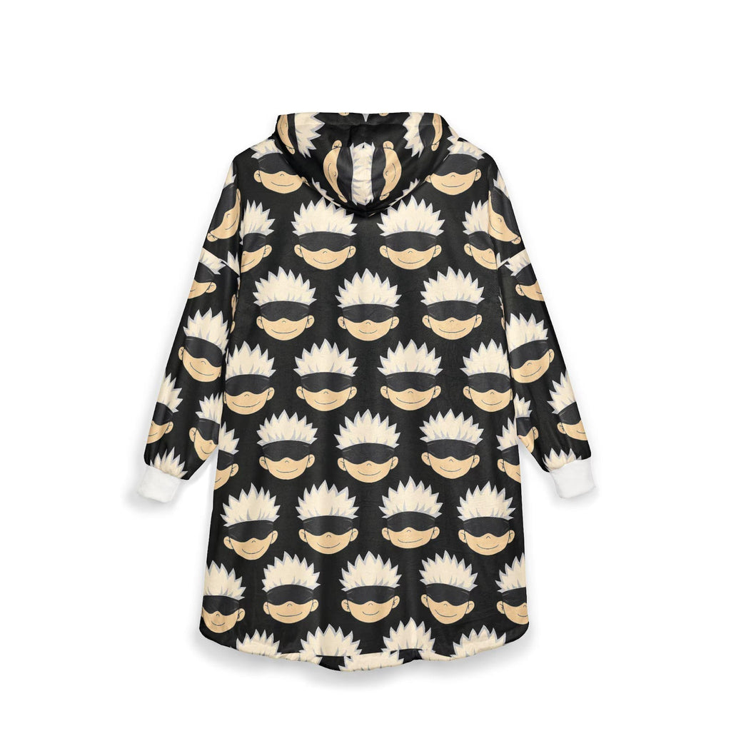 Cárdigan tipo manta de anime Gojo