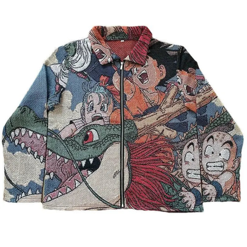 Dragonball Vintage Ceket