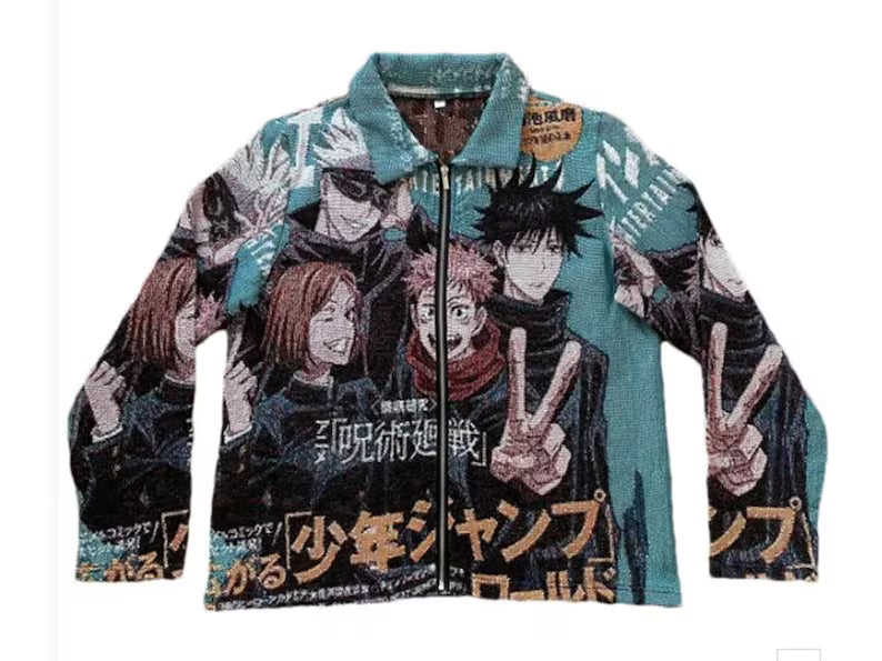 Jujutsu Kaisen Vintage Ceket