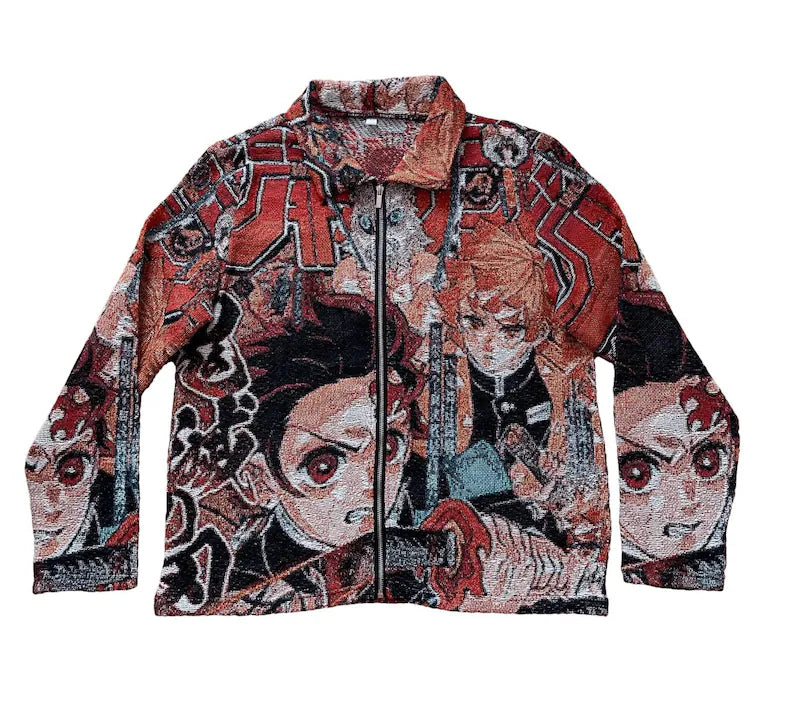 Demon Slayer Vintage Ceket