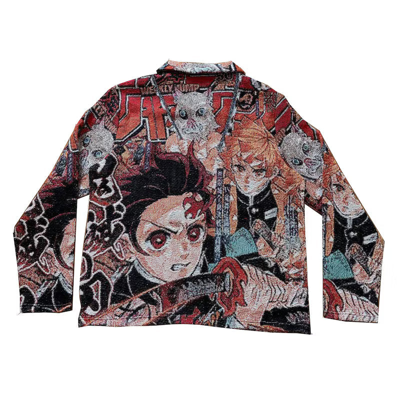 Demon Slayer Vintage Ceket