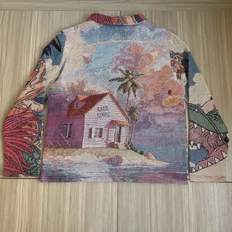 Dragonball Vintage Ceket