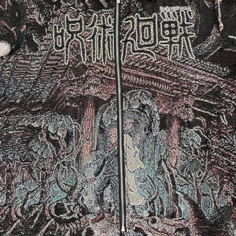 Jujutsu Kaisen Vintage Ceket