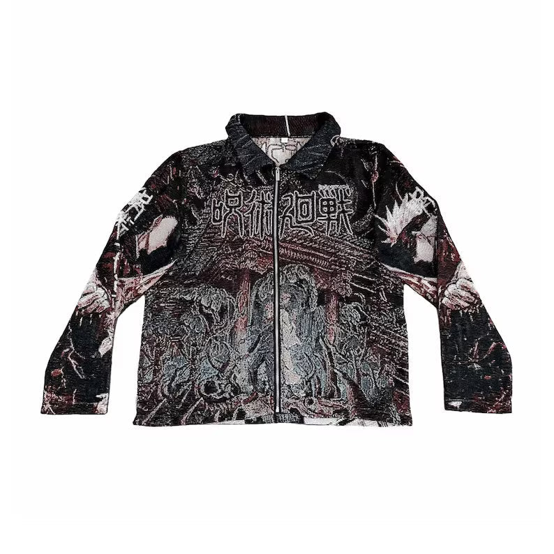 Jujutsu Kaisen Vintage Ceket - アキラ