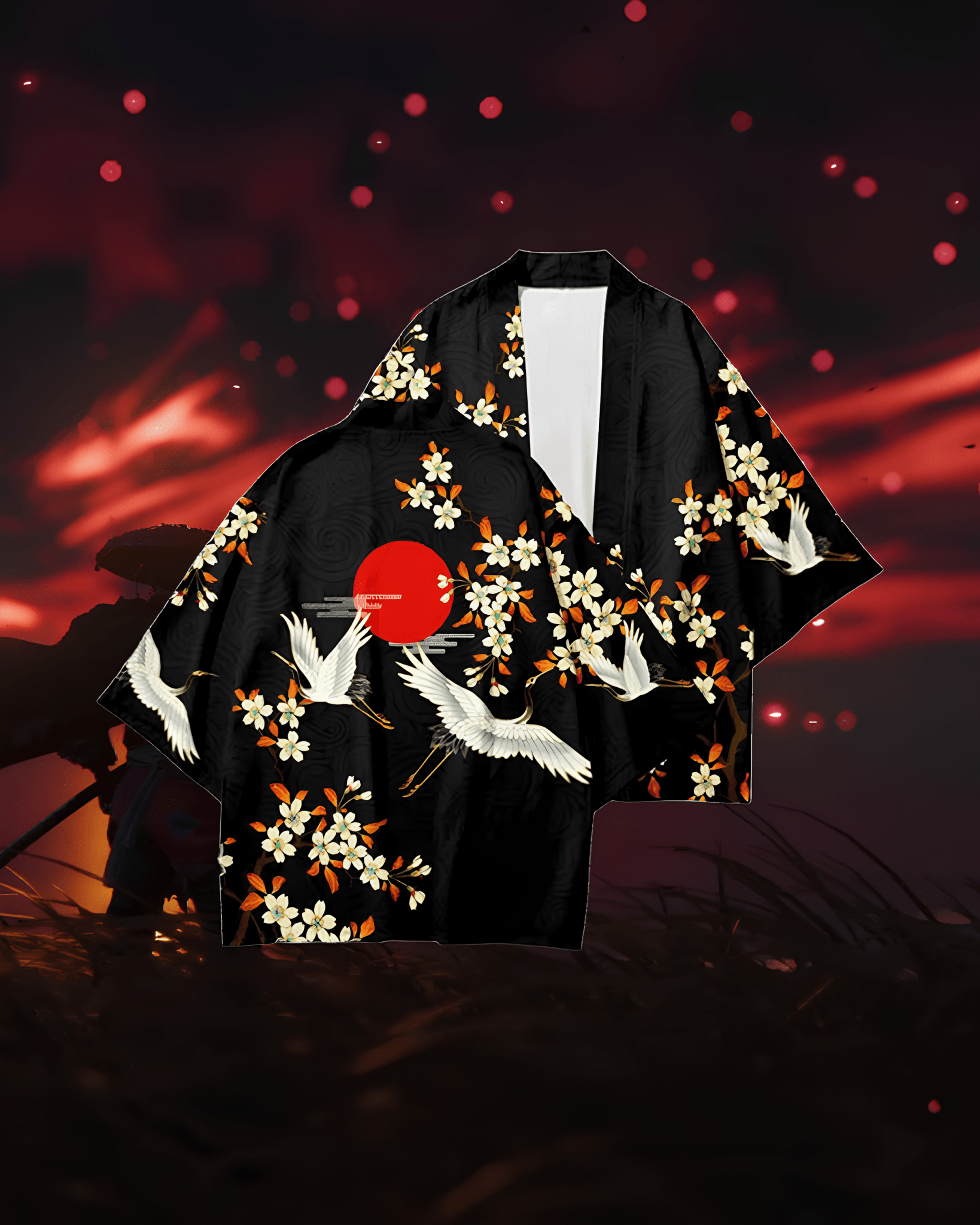 Kayıp Çiçeklerin Gölgesi | Geleneksel Kimono - アキラ