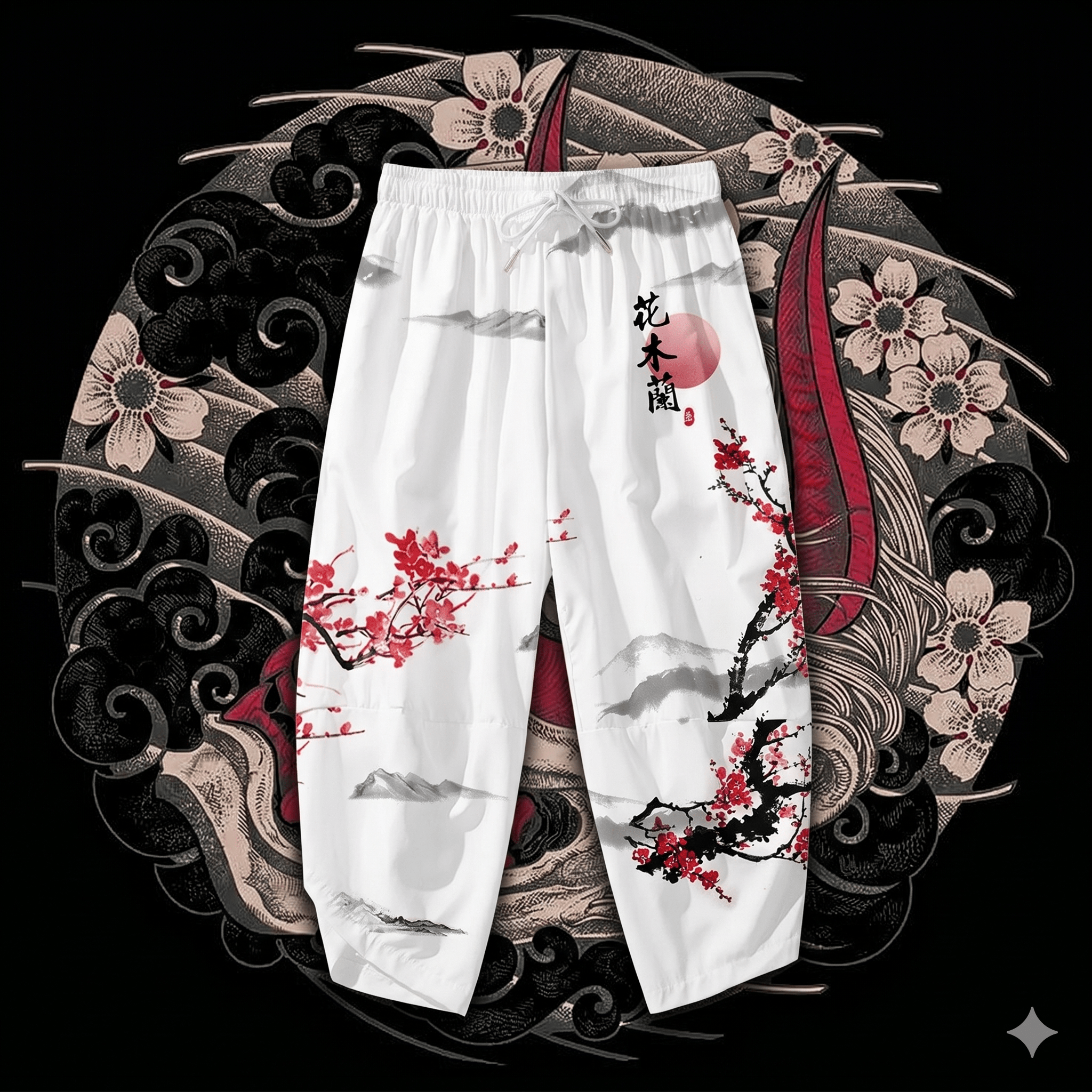 Savaş Tanrısının Nişanı - Geleneksel Kimono Pantolon - アキラ