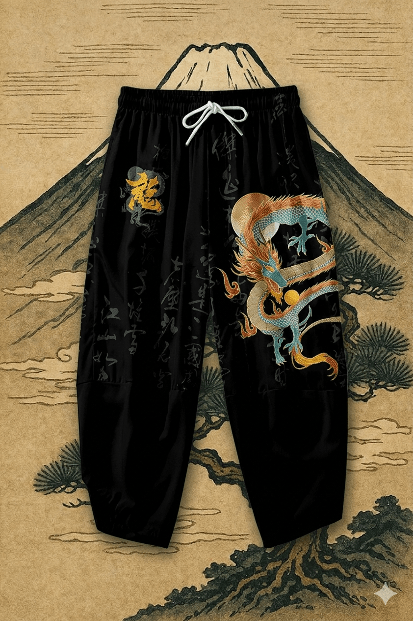 Toprak Örümceğinin İni - Geleneksel Kimono Pantolon - アキラ