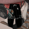 Yol Kesen Görünmez Duvar - Geleneksel Kimono Pantolon - アキラ